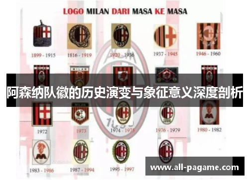 阿森纳队徽的历史演变与象征意义深度剖析