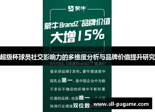 超级杯球员社交影响力的多维度分析与品牌价值提升研究 超级杯球员社交影响力的多维度分析与品牌价值提升研究